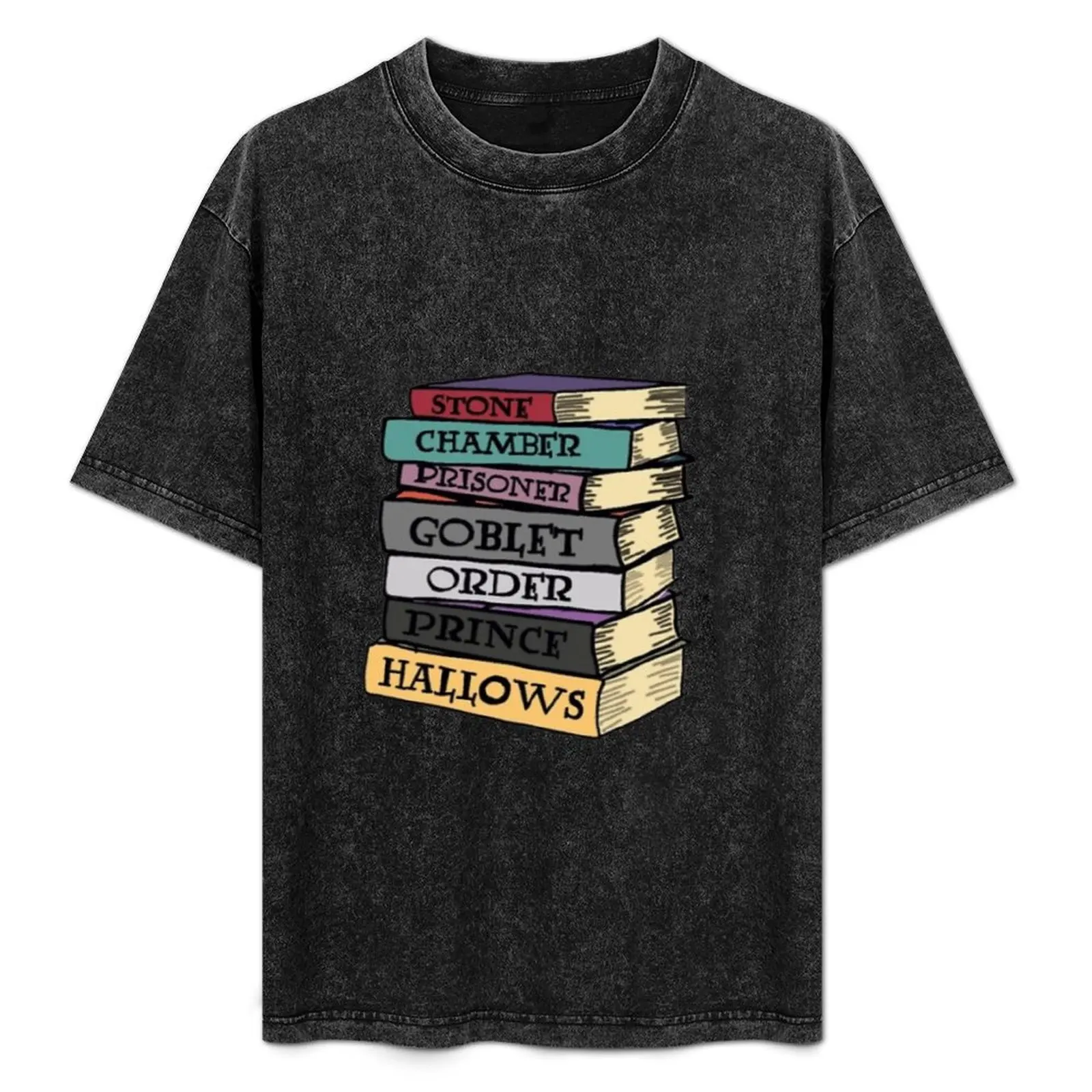 Potter books T-Shirt Fashion Letter Print T-Shirt
Potter books T-Shirt Fashion Letter Print T-Shirt