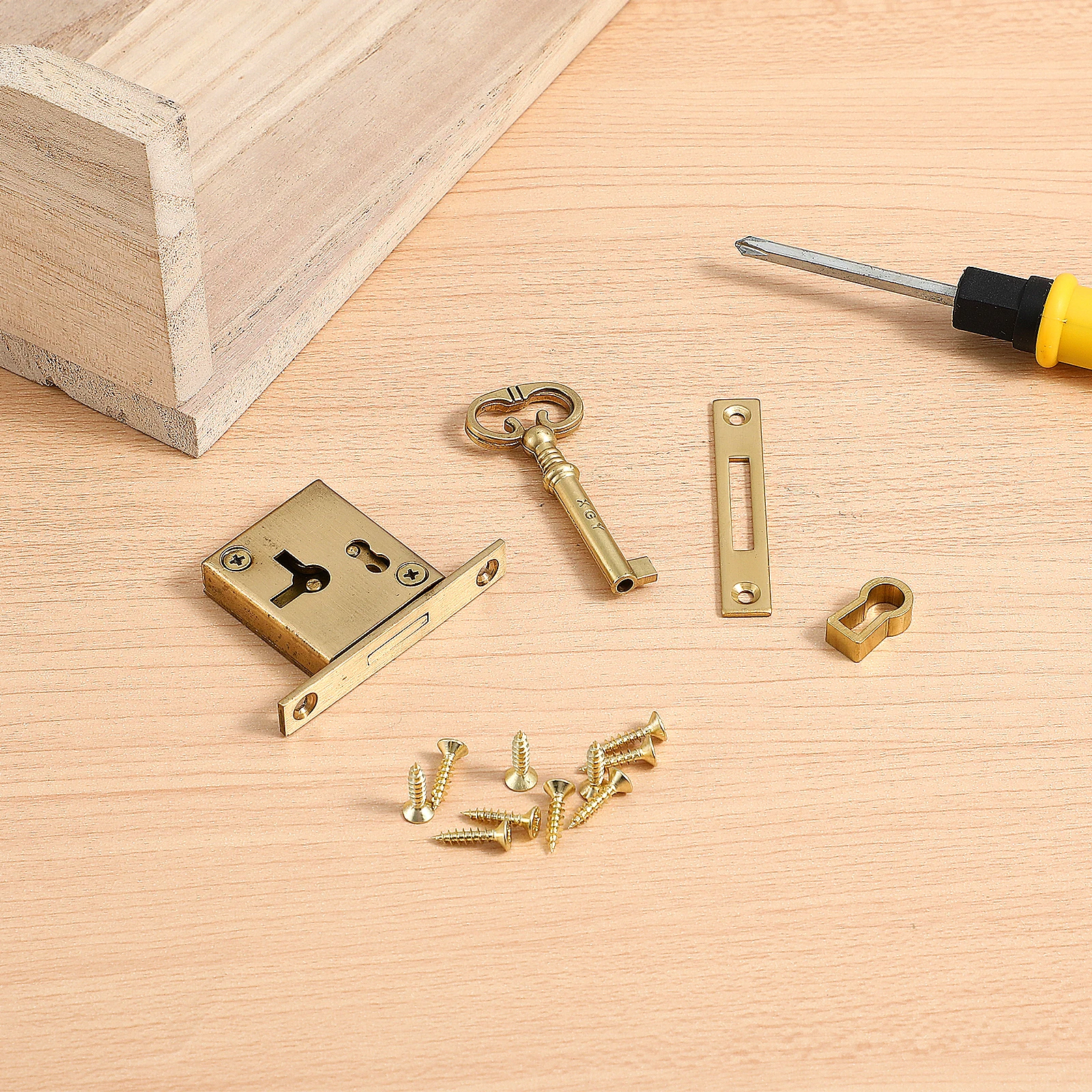 Copper Cabinet Vintage Style Anti-Theft Security For Drawer Cupboard Jewelry Box Display Showcase Closet Document Cabinet Lock
Copper Cabinet Vintage Style Anti-Theft Security For Drawer Cupboard Jewelry Box Display Showcase Closet Document Cabinet Lock