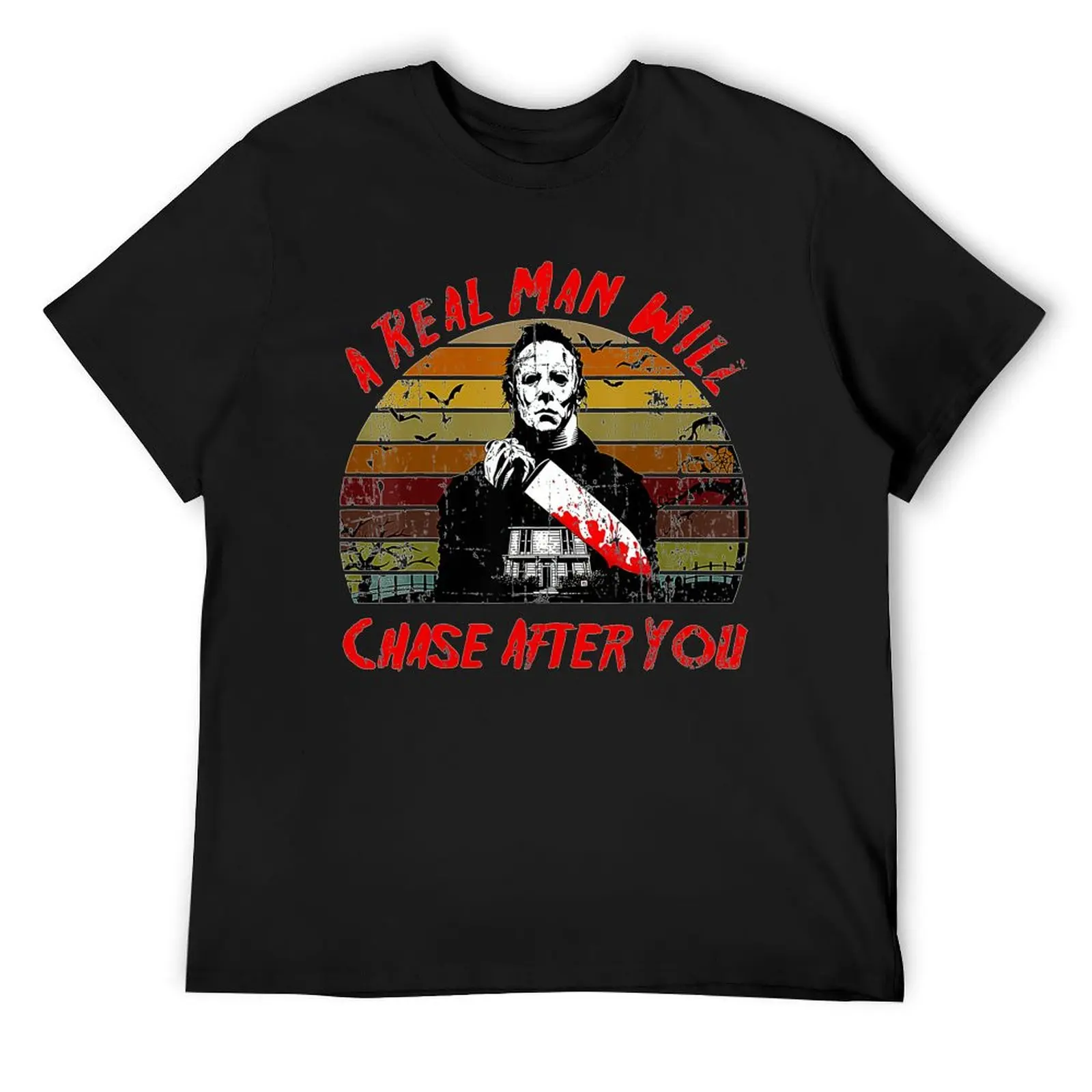 Vintage Real Man Will Chase After You Halloween Character T-Shirt cotton man t-shirts essential t shirt mens fashion
Vintage Real Man Will Chase After You Halloween Character T-Shirt cotton man t-shirts essential t shirt mens fashion