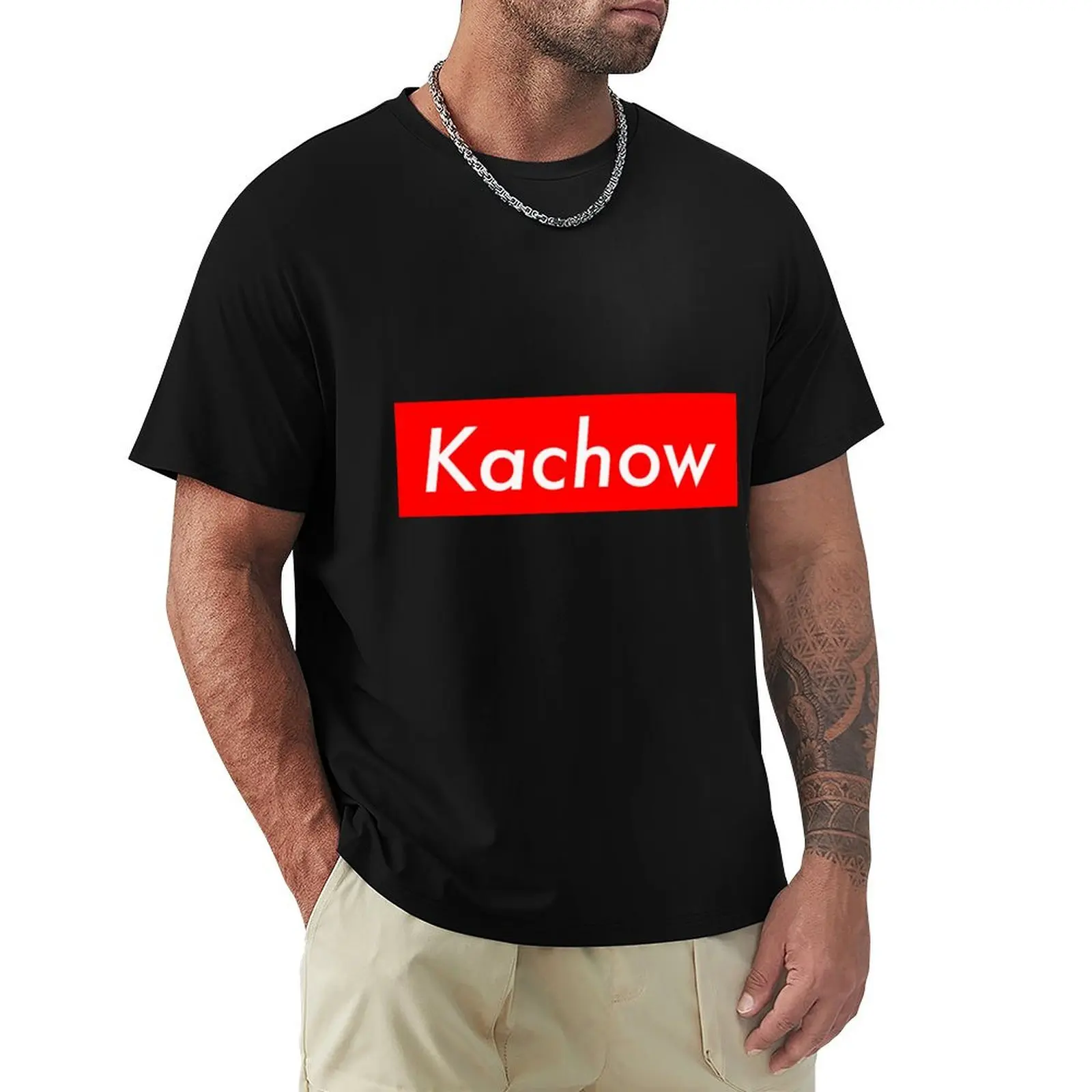 Kachow T-Shirt anime t shirts baggy shirts oversized graphic tee Short sleeve tee mens tall t shirts
Kachow T-Shirt anime t shirts baggy shirts oversized graphic tee Short sleeve tee mens tall t shirts