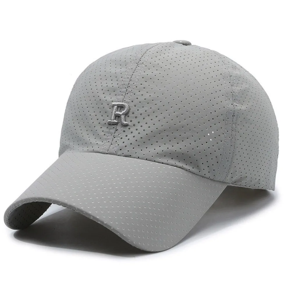 Breathable Perforated Quick-Drying Hat Sun Protection Adjustable Summer Sun Hat Letter R Embroidery Fishing Cycling Hat
Breathable Perforated Quick-Drying Hat Sun Protection Adjustable Summer Sun Hat Letter R Embroidery Fishing Cycling Hat