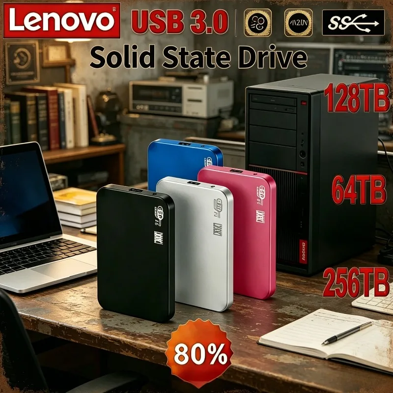 Lenovo SSD 256TB High-speed SSD Enclosure, Mobile Hard Drive Cases for SSD External Storage HDD Box With USB3.0 Cable ABS.
Lenovo SSD 256TB High-speed SSD Enclosure, Mobile Hard Drive Cases for SSD External Storage HDD Box With USB3.0 Cable ABS.