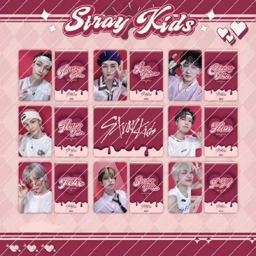 SKZOO Kpop Stray Kids Member Photocards Bangchan Lee Know Seungmin I.N SKZOO ID Cards Collection Holiday gift
SKZOO Kpop Stray Kids Member Photocards Bangchan Lee Know Seungmin I.N SKZOO ID Cards Collection Holiday gift