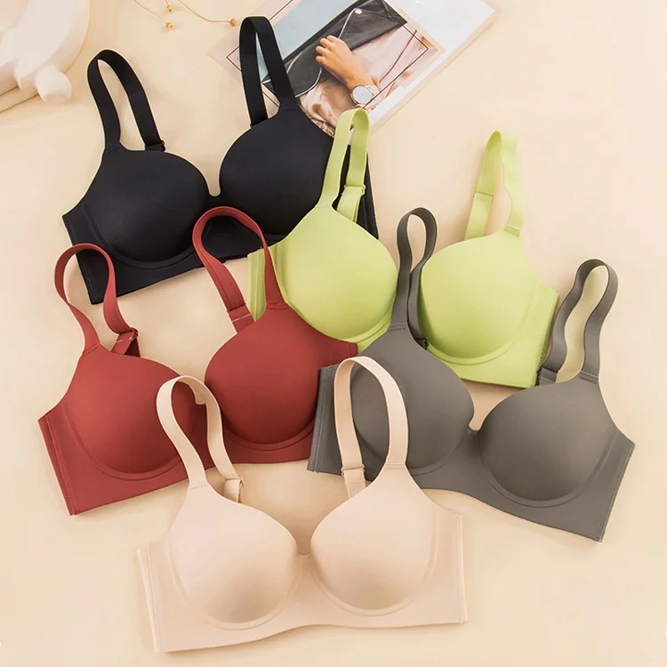 New Smooth Large Cup Soft Steel Ring Bra Gathered Breathable Big Chest Small Appearance Underwear Comfortable Nylon Fabric
New Smooth Large Cup Soft Steel Ring Bra Gathered Breathable Big Chest Small Appearance Underwear Comfortable Nylon Fabric