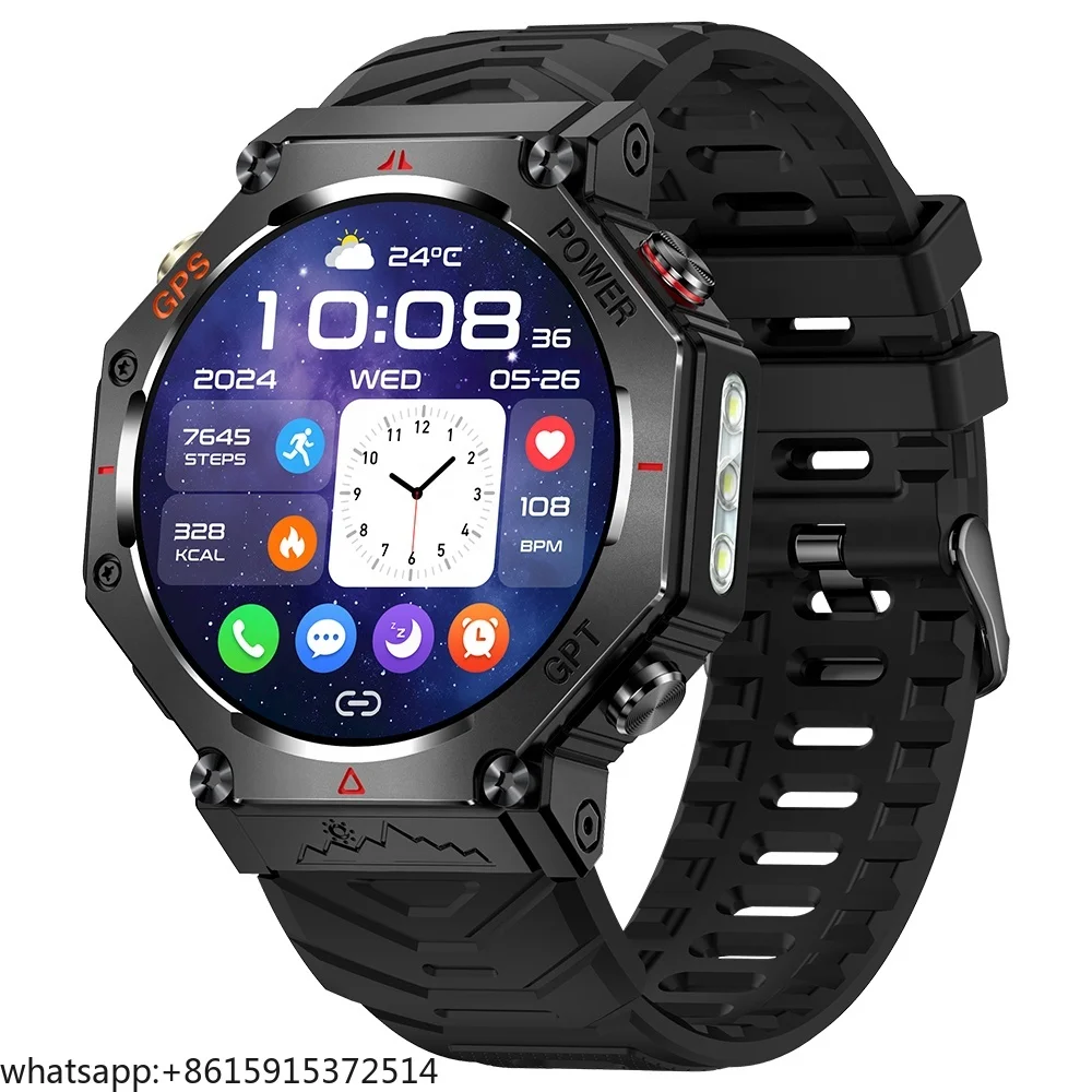 TCDSTAR KC91 1.39\" IP68 Sport GPS Smart Watch For Men Women High Quality Ultra Smart Heart Rate NFC GPT BT Call Fashion AI Andr
TCDSTAR KC91 1.39\" IP68 Sport GPS Smart Watch For Men Women High Quality Ultra Smart Heart Rate NFC GPT BT Call Fashion AI Andr