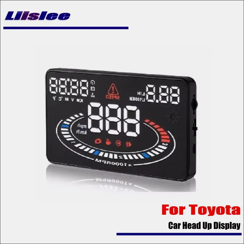 Car OBD HUD Electronic Head Up Display For Toyota Fortuner/Hilux/Tacoma 2010-2020 Saft Driving Screen Projector Reflecting
Car OBD HUD Electronic Head Up Display For Toyota Fortuner/Hilux/Tacoma 2010-2020 Saft Driving Screen Projector Reflecting