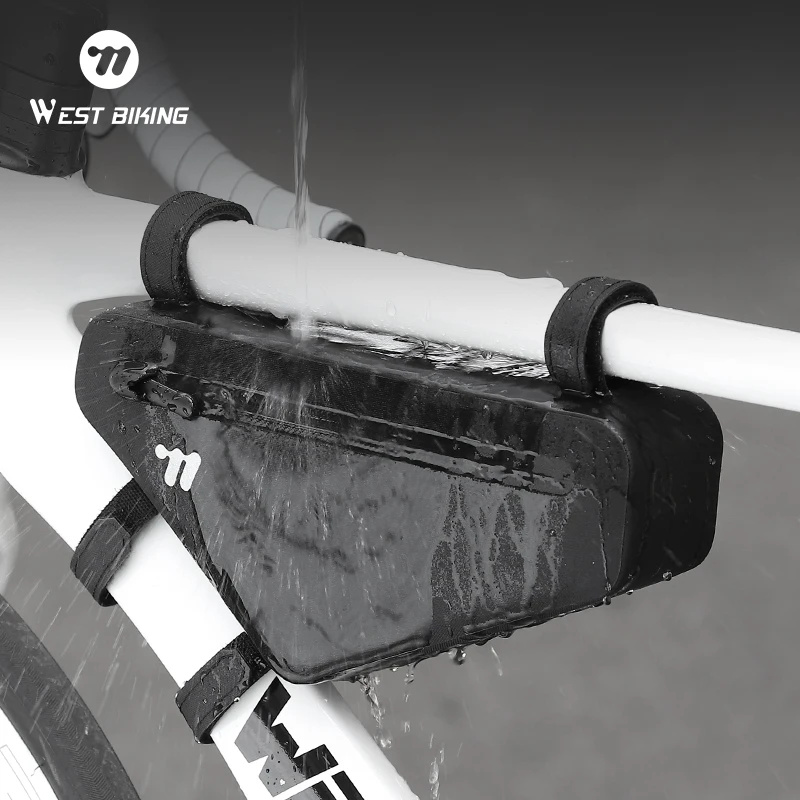 WEST BIKING Bicycle Triangle Portable Fully Waterproof Bag Bottom Tube Bag MTB Road Cycling Equipment Bag Bike Accessories
WEST BIKING Bicycle Triangle Portable Fully Waterproof Bag Bottom Tube Bag MTB Road Cycling Equipment Bag Bike Accessories