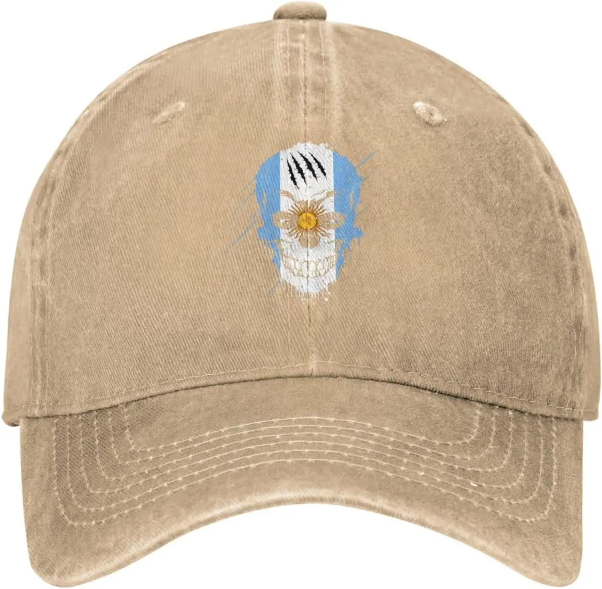 Creative Argentina Patriot Skull National Flag Baseball Cap for Men Women Hat Adjustable Vintage Cotton Dad Caps
Creative Argentina Patriot Skull National Flag Baseball Cap for Men Women Hat Adjustable Vintage Cotton Dad Caps