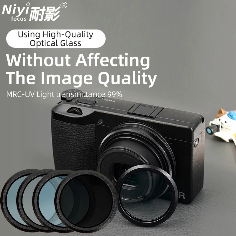 UV Filter CPL ND16 ND64 STAR Filter 1/4 Black Soft Metal Magnetic Filter for Ricoh GR2 GR3 GR4 Canon G7x3 G7X2 Sony ZV-1 Camera
UV Filter CPL ND16 ND64 STAR Filter 1/4 Black Soft Metal Magnetic Filter for Ricoh GR2 GR3 GR4 Canon G7x3 G7X2 Sony ZV-1 Camera