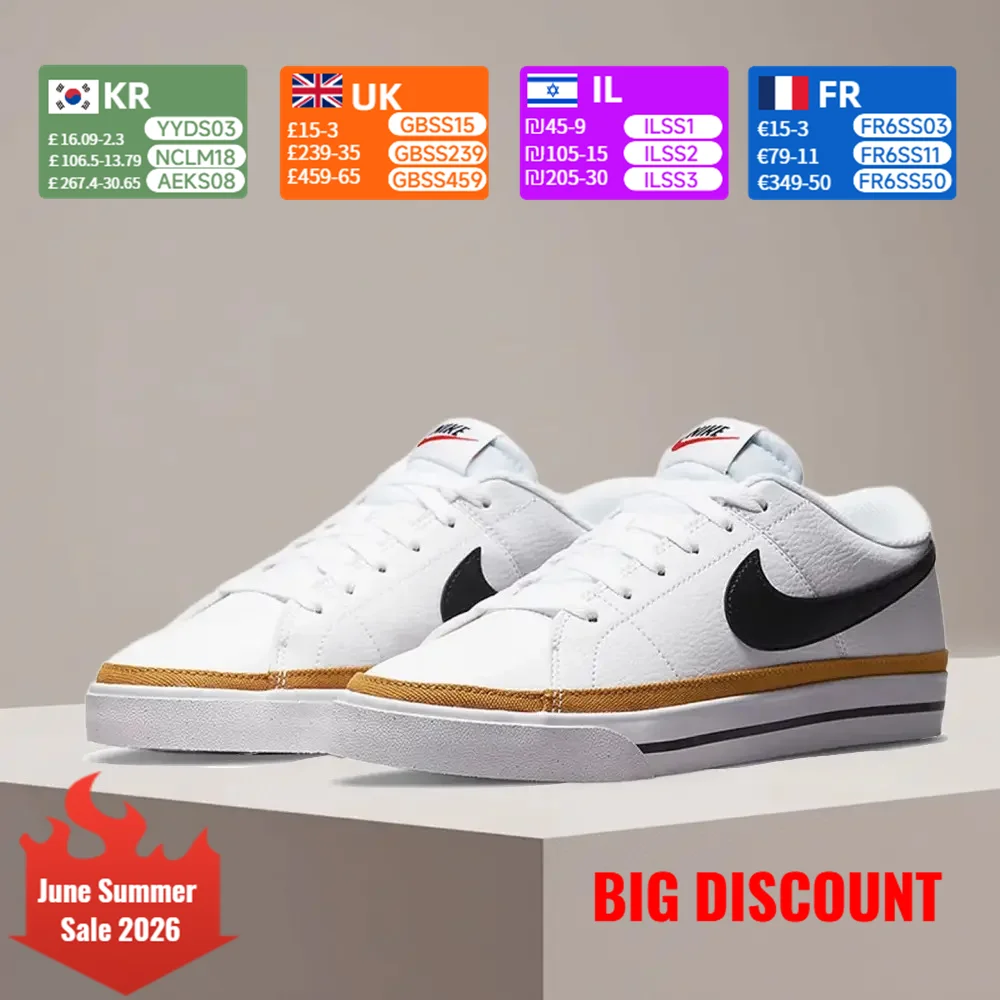 Nike Court Legacy Sneakers Classic Comfort, Cushioning, Slip-Resistant, Durable Casual Everyday Wear DH3162-100
Nike Court Legacy Sneakers Classic Comfort, Cushioning, Slip-Resistant, Durable Casual Everyday Wear DH3162-100