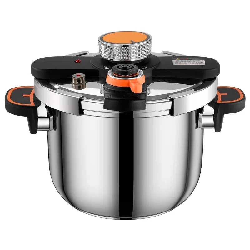 High quality stainless steel large capacity pressure cooker food grade safe and efficient cooking
High quality stainless steel large capacity pressure cooker food grade safe and efficient cooking
