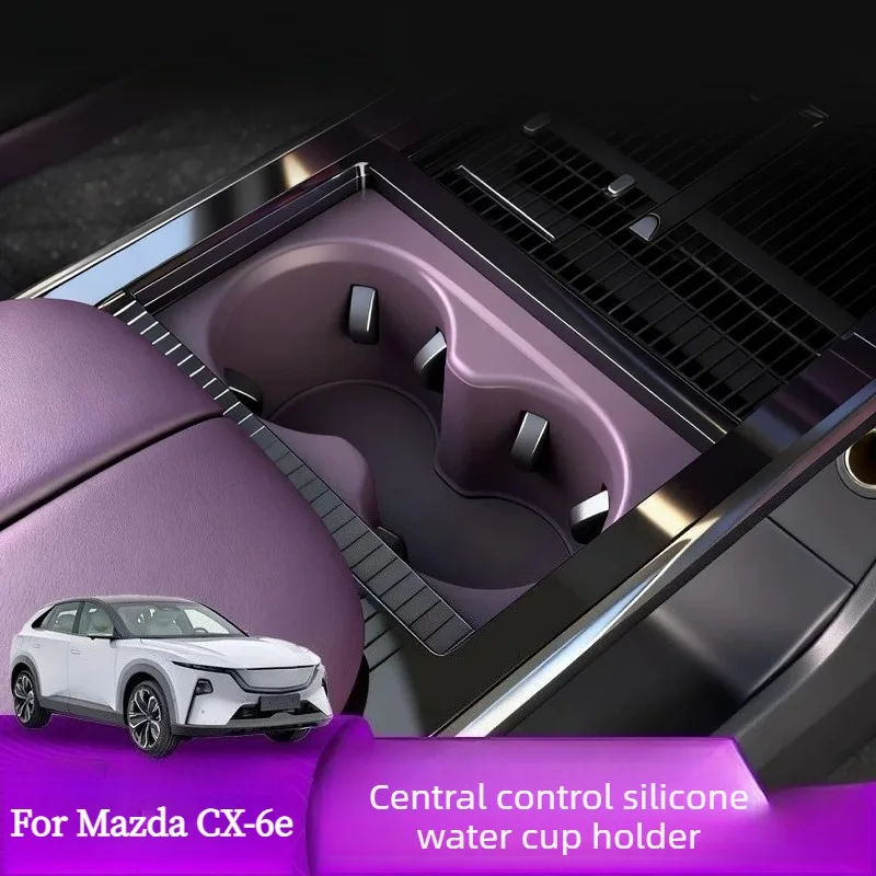 Center Console Cup Holder Mat, Interior Upgrade Accessories, Factory Color Custom Fit for 2026 Mazda CX-6e (EZ60)
Center Console Cup Holder Mat, Interior Upgrade Accessories, Factory Color Custom Fit for 2026 Mazda CX-6e (EZ60)