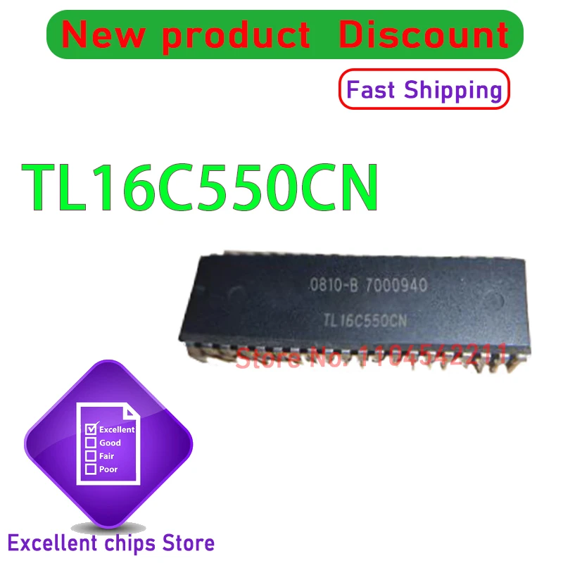 5 шт. новый чип TL16C550CN TL16C550C TL16C550 16C550 DIP-40 IC в наличии
5 шт. новый чип TL16C550CN TL16C550C TL16C550 16C550 DIP-40 IC в наличии