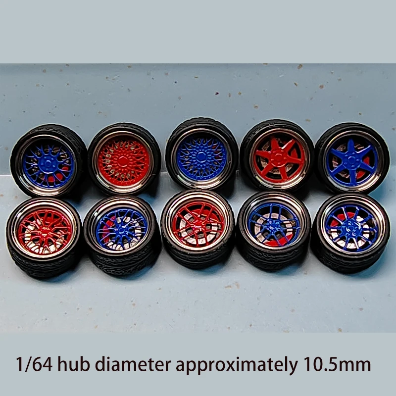 1:64 Wheel Hub with Bearing Diameter about 10.5mm (large Polished Red Caliper, New Color) Metal Wheel Hub Modified Car Model
1:64 Wheel Hub with Bearing Diameter about 10.5mm (large Polished Red Caliper, New Color) Metal Wheel Hub Modified Car Model