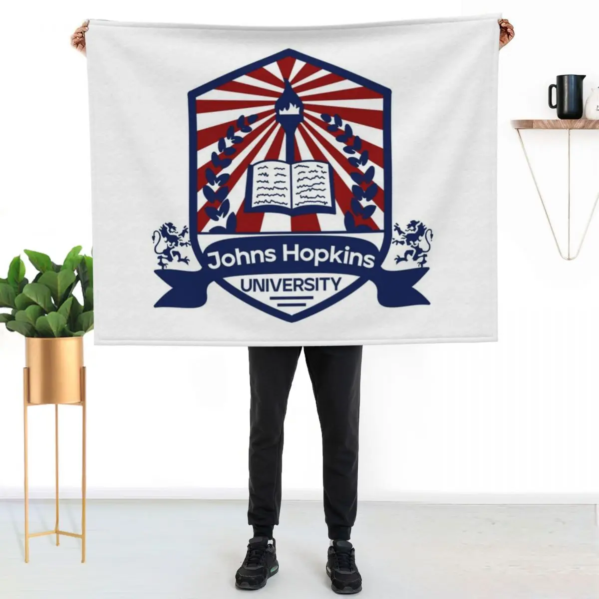 Johns hopkins Throw Blanket Stylish Decor Blanket Gift for Friends Roommate
Johns hopkins Throw Blanket Stylish Decor Blanket Gift for Friends Roommate