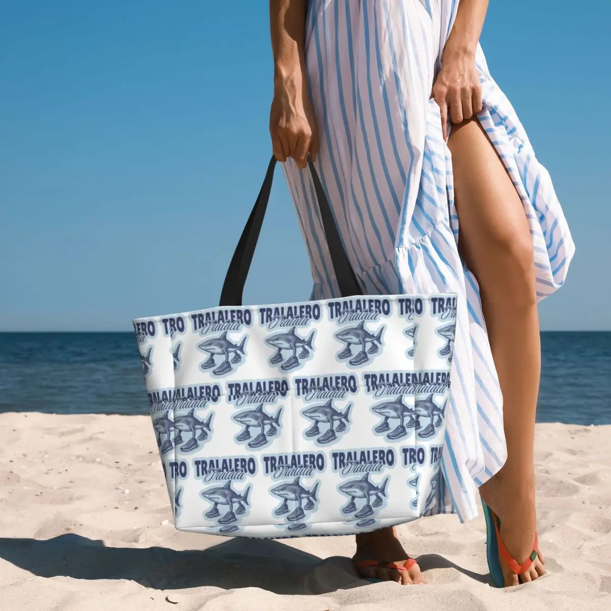 Tralalero Tralala Shark Italian Brainrot Beach Tote Bag Sport Gym Yoga Duffle Large Tote Bag Women Travel Bag Fitness bag
Tralalero Tralala Shark Italian Brainrot Beach Tote Bag Sport Gym Yoga Duffle Large Tote Bag Women Travel Bag Fitness bag