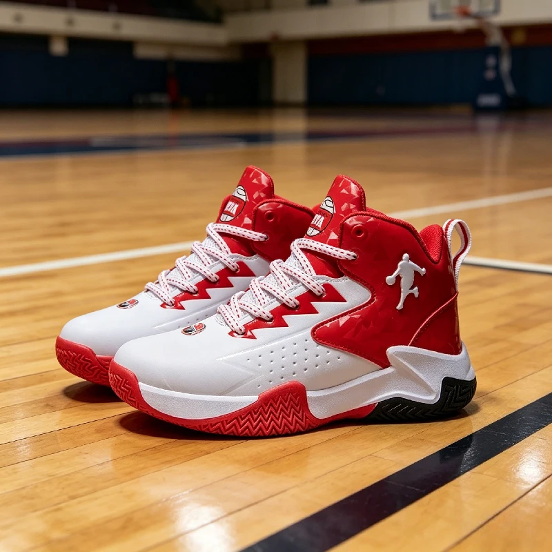 YUYIN Outdoor Sports Sneakers Children Basketball Shoes for Boys Girls Kids Breathable Non-slip Lace Up Sportschuhe Kinder
YUYIN Outdoor Sports Sneakers Children Basketball Shoes for Boys Girls Kids Breathable Non-slip Lace Up Sportschuhe Kinder