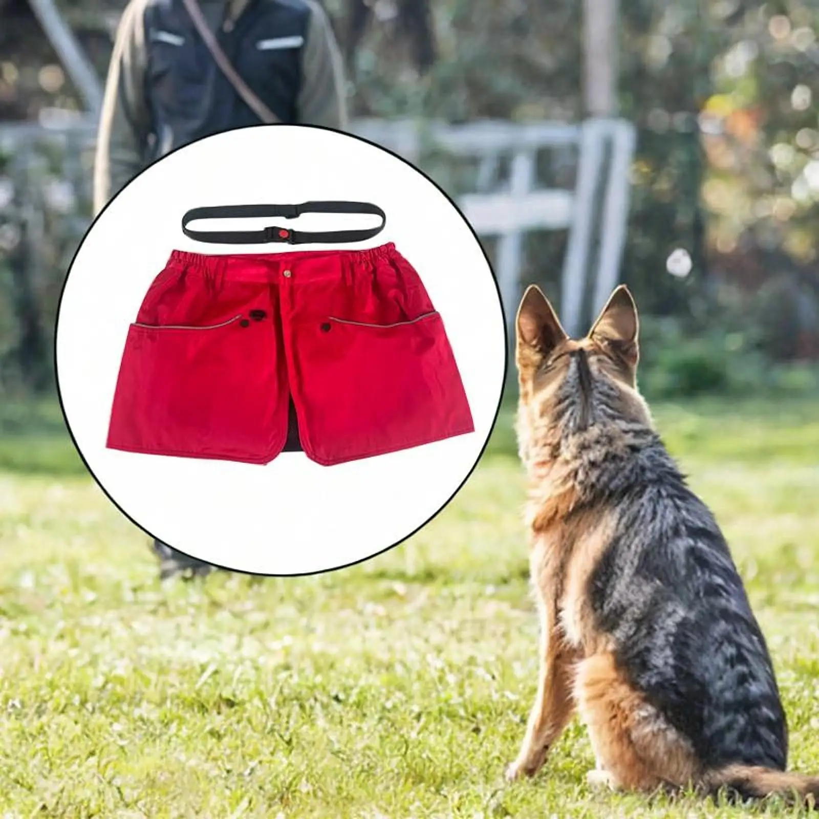 Dog Training Apron Dog Training Shorts Ligtweight Scratch Resistant Waist Apron with Multi Pockets for Park Yard Farm Outdoor
Dog Training Apron Dog Training Shorts Ligtweight Scratch Resistant Waist Apron with Multi Pockets for Park Yard Farm Outdoor