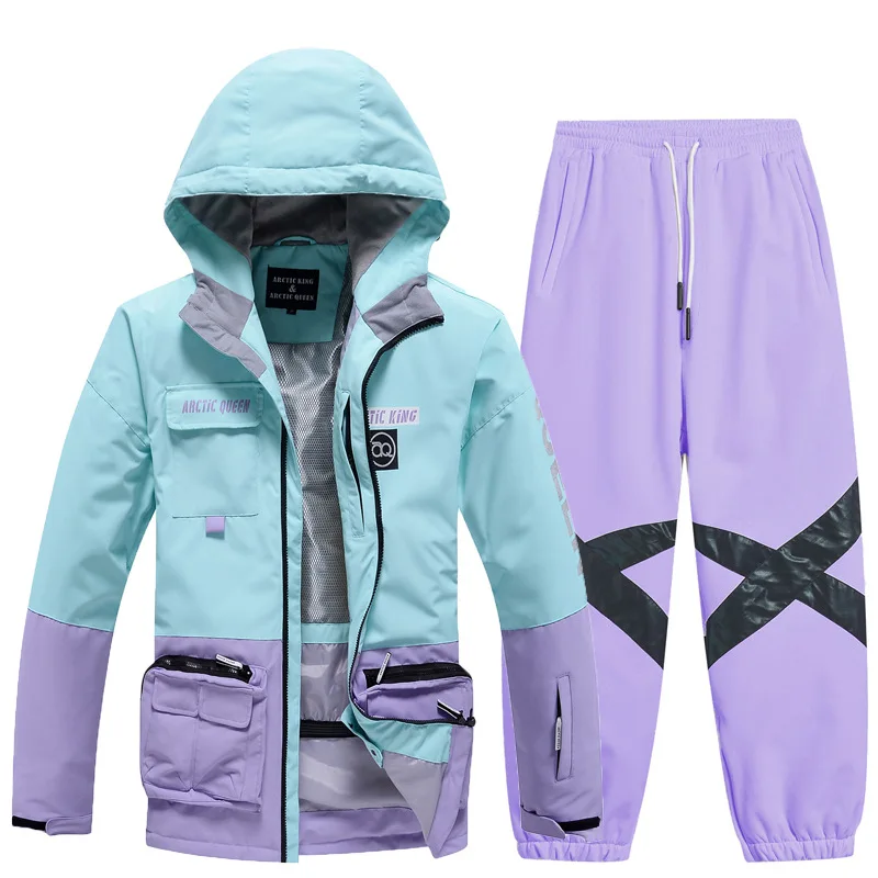 New Snowboarding Suit for Women and Men Warm Windproof Waterproof Ski Jackets and Pants Set Snow Jacket Mountain Snowsuit Couple
New Snowboarding Suit for Women and Men Warm Windproof Waterproof Ski Jackets and Pants Set Snow Jacket Mountain Snowsuit Couple