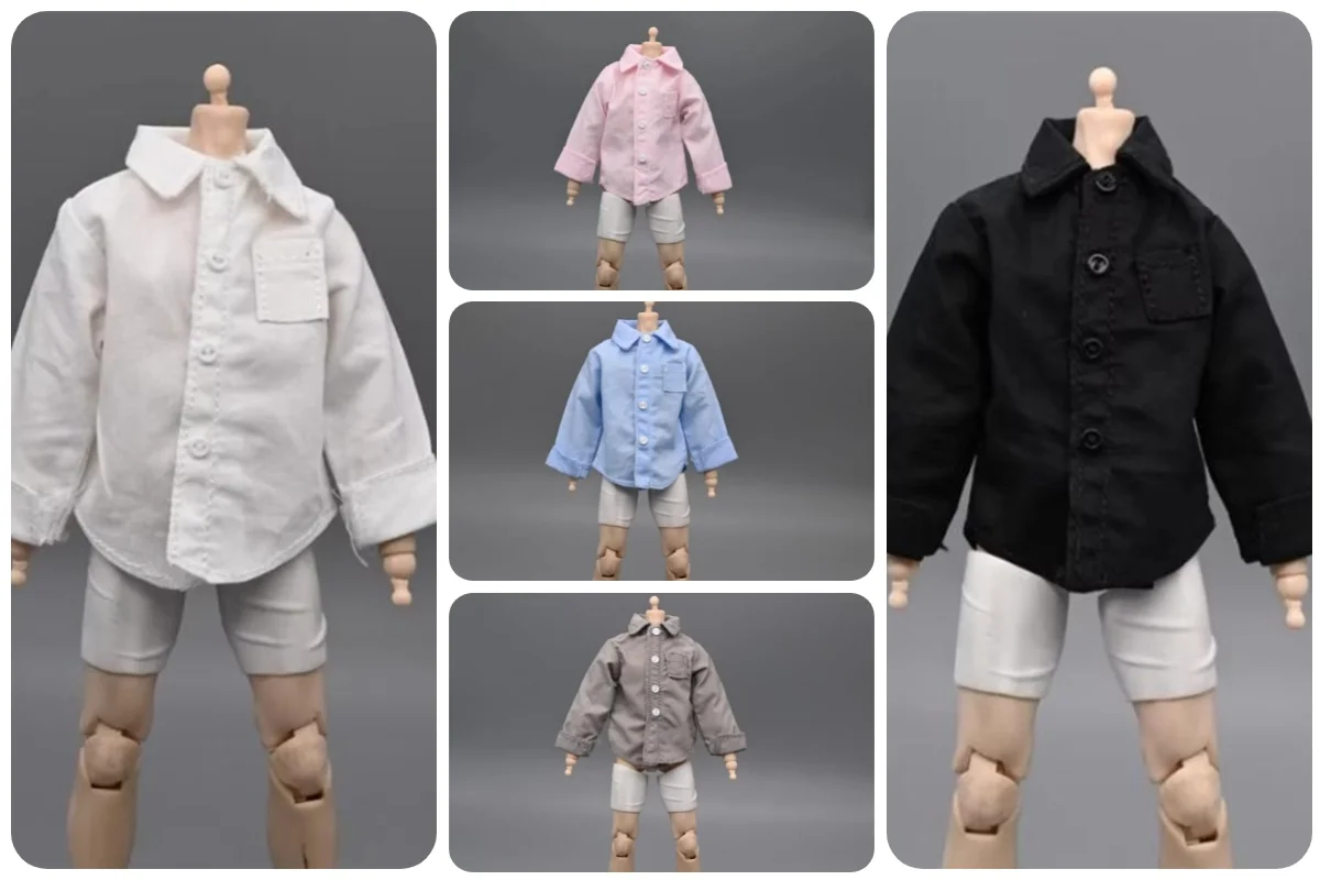 For Sale 1/12th Fashion Modern Shirt Long Sleeves Toys Model Accessories For 6" GWTOYS Ant Romankey Doll Figure Collect DIY
For Sale 1/12th Fashion Modern Shirt Long Sleeves Toys Model Accessories For 6" GWTOYS Ant Romankey Doll Figure Collect DIY