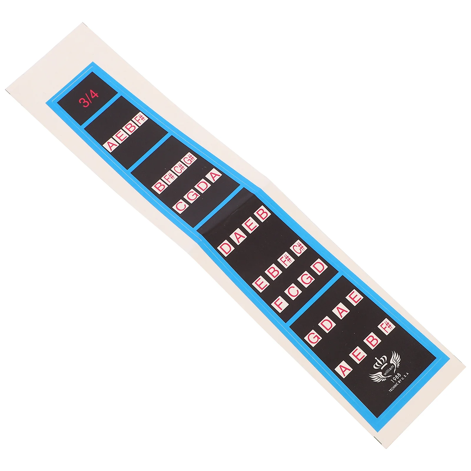 Violin Fiddle Intonation Stickers Fret Marker Labels Chart - 3/4 Violin Fingerboard Sticker Violin Finger Guide
Violin Fiddle Intonation Stickers Fret Marker Labels Chart - 3/4 Violin Fingerboard Sticker Violin Finger Guide