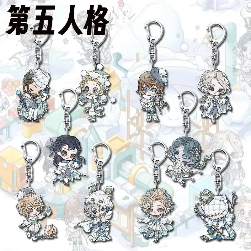 10pcs Identity Ⅴ Qi Shiyi Grace Edgar Valden Keychain Pendant Cartoon Acrylic Bag Decoration charm Keyring Cute Birthday Gift
10pcs Identity Ⅴ Qi Shiyi Grace Edgar Valden Keychain Pendant Cartoon Acrylic Bag Decoration charm Keyring Cute Birthday Gift