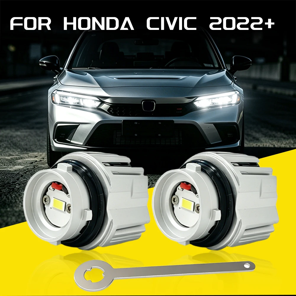 FOR Honda Civic 2022+ New Car Fog Lamps L1B Backup Lights White Yellow Dual Color Plug and Play Auto Bulbs
FOR Honda Civic 2022+ New Car Fog Lamps L1B Backup Lights White Yellow Dual Color Plug and Play Auto Bulbs