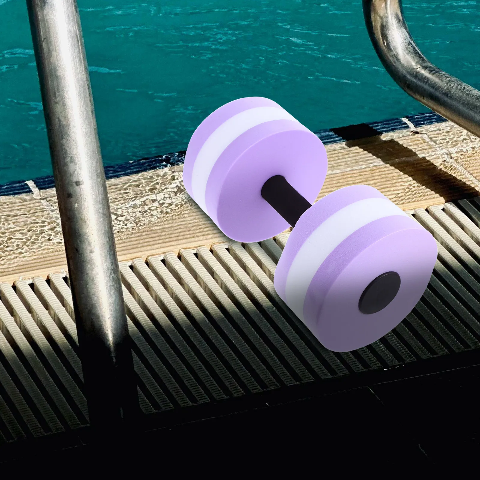 2pcs Water EVA Foam Low Absorption Water Dumbbells For Pool Pool Exercise Fitness Equipment Accessories Purple
2pcs Water EVA Foam Low Absorption Water Dumbbells For Pool Pool Exercise Fitness Equipment Accessories Purple