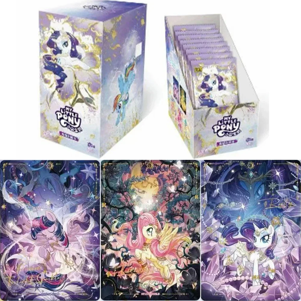 KAYOU Genuine My Little Pony Card Friendship Eternal Card Radiant Moon Pack Gilded Flash Cards Anime Collection Card Toys Gift
KAYOU Genuine My Little Pony Card Friendship Eternal Card Radiant Moon Pack Gilded Flash Cards Anime Collection Card Toys Gift