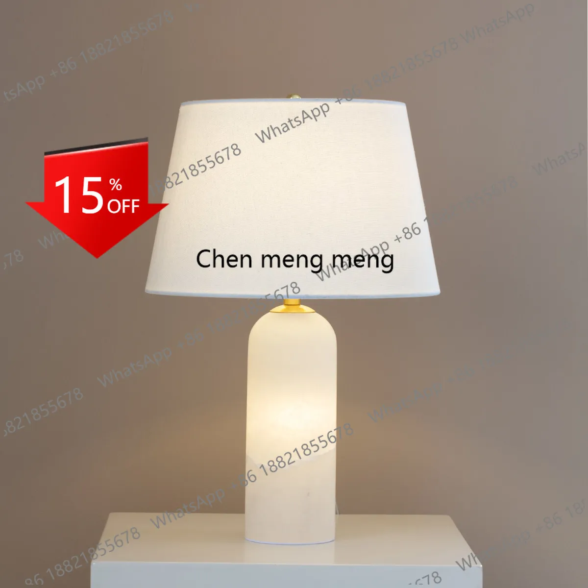 E153 Italian light luxury simple living room master bedroom bedside household natural marble decorative desk lamp
E153 Italian light luxury simple living room master bedroom bedside household natural marble decorative desk lamp