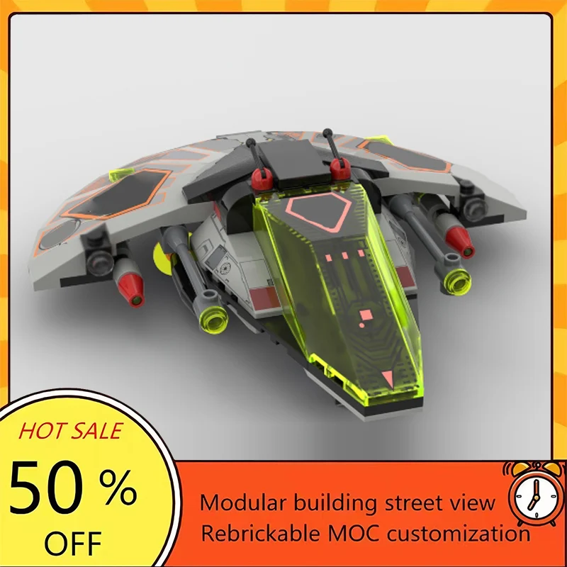 110PCS Popular Space War Movie Model MOC Building Bricks Spaceship Modular Technology Gifts Holiday Assemble Children Toy Suit
110PCS Popular Space War Movie Model MOC Building Bricks Spaceship Modular Technology Gifts Holiday Assemble Children Toy Suit