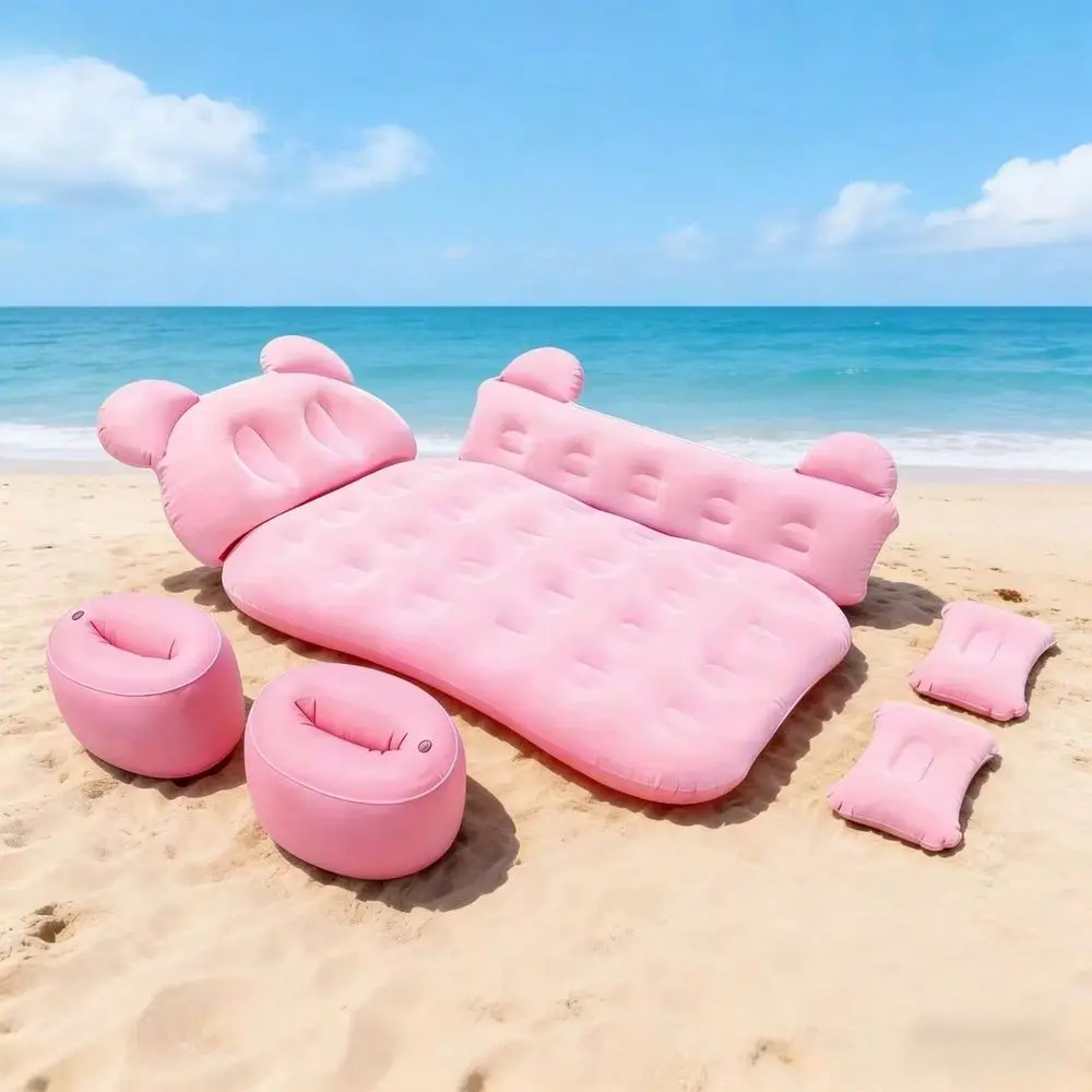 BearShaped Car Inflatable Bed, Flocking Thickened Travel Camping Air Mattress, Portable, Car Rear Seat Sleeping Pad, Auto Acces
BearShaped Car Inflatable Bed, Flocking Thickened Travel Camping Air Mattress, Portable, Car Rear Seat Sleeping Pad, Auto Acces