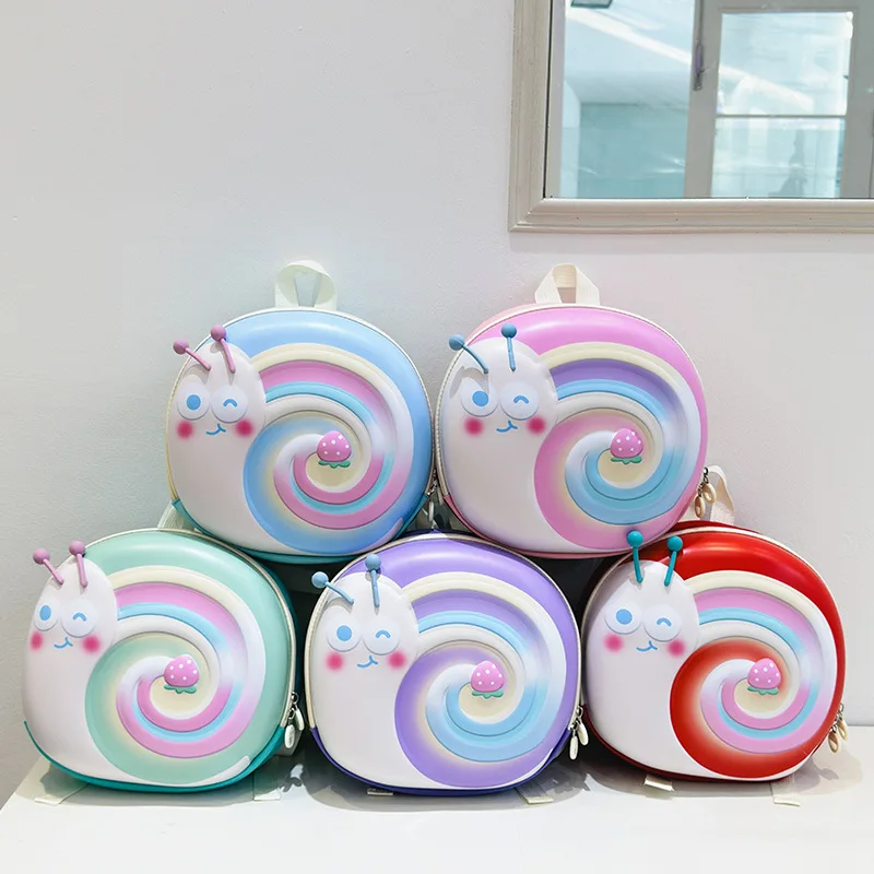 Cute Snail Kids Kindergarten Backpacks Cartoon Children's Boys School Bags Hard Shell Toddler Girls Backpacks for Preschoolers
Cute Snail Kids Kindergarten Backpacks Cartoon Children's Boys School Bags Hard Shell Toddler Girls Backpacks for Preschoolers