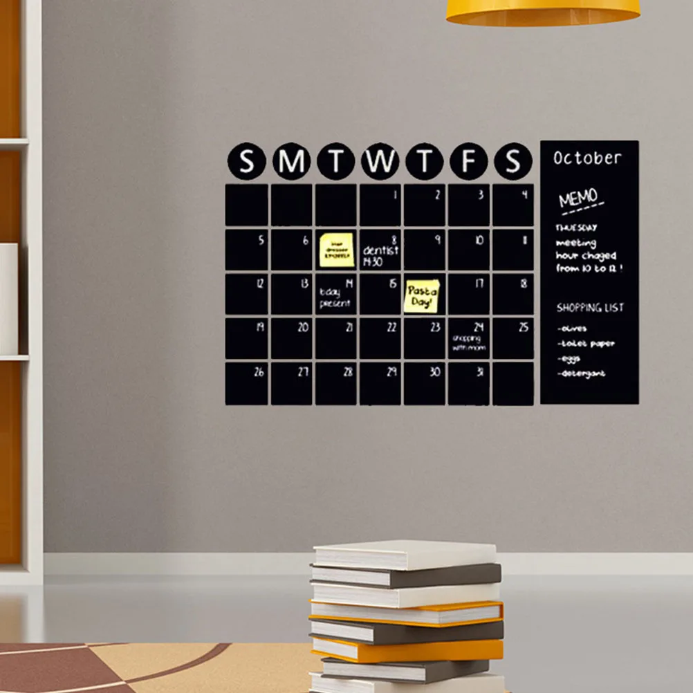 Chalkboard Stickers Planner Wall Decal Removable Pvc Monthly Sticker For Wall Planning Home Office School Decor
Chalkboard Stickers Planner Wall Decal Removable Pvc Monthly Sticker For Wall Planning Home Office School Decor