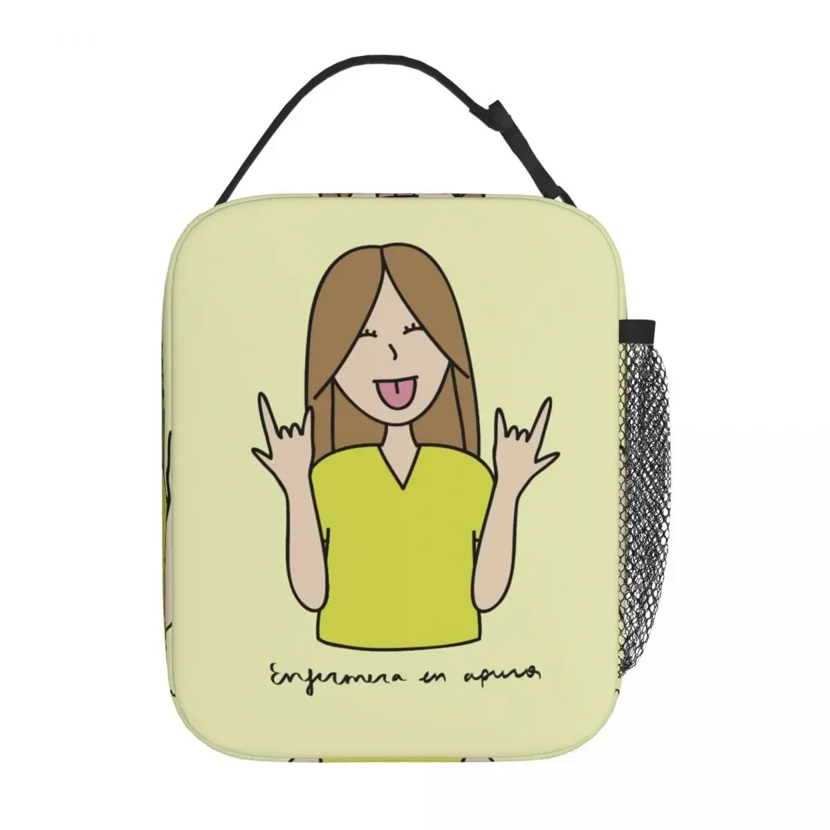 Insulated Lunch Bags Doctor Nurse Enfermera En Apuros Product Food Box Unique Design Thermal Cooler Lunch Box For Work
Insulated Lunch Bags Doctor Nurse Enfermera En Apuros Product Food Box Unique Design Thermal Cooler Lunch Box For Work