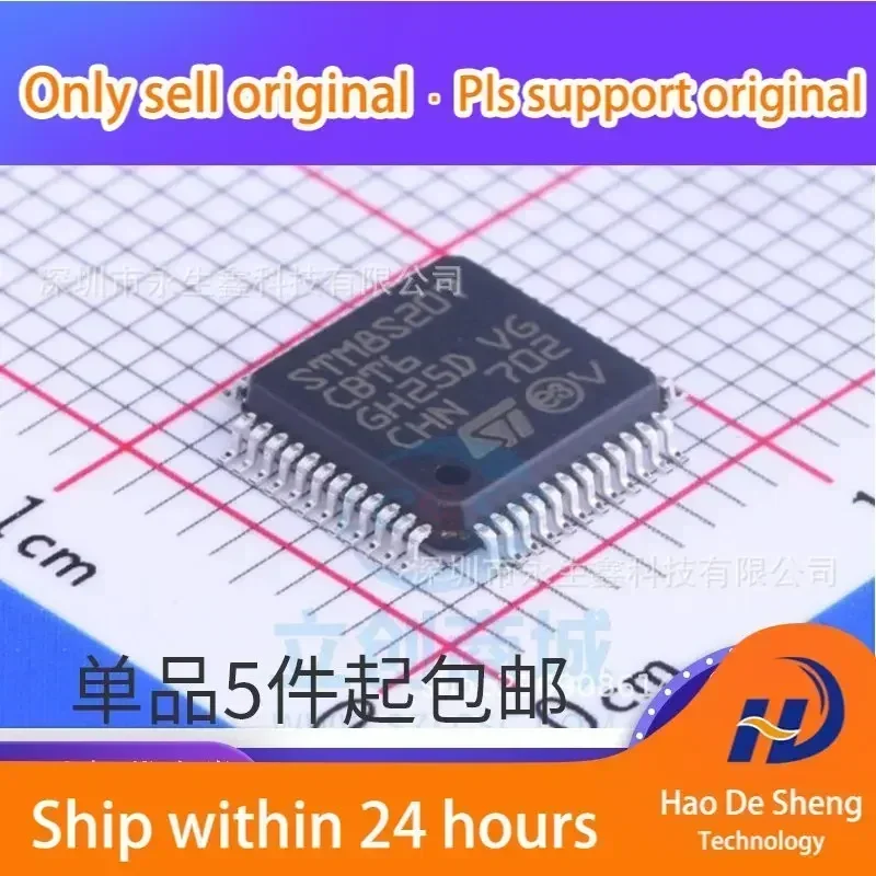 10PCS/LOT STM8S207CBT6 STM8S207 LQFP48 ST New Original In Stock
10PCS/LOT STM8S207CBT6 STM8S207 LQFP48 ST New Original In Stock