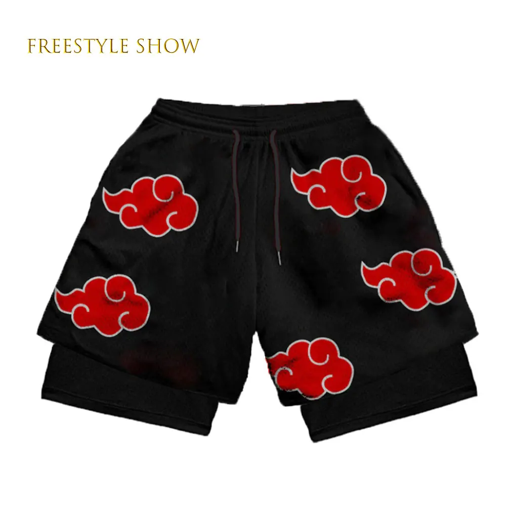 Men's Anime Gym Shorts 3D Bilayer 2-in-1 Breathable Sweat-absorbent Quick-drying Sports Short Gym Outdoor Jogging Sports Pants
Men's Anime Gym Shorts 3D Bilayer 2-in-1 Breathable Sweat-absorbent Quick-drying Sports Short Gym Outdoor Jogging Sports Pants