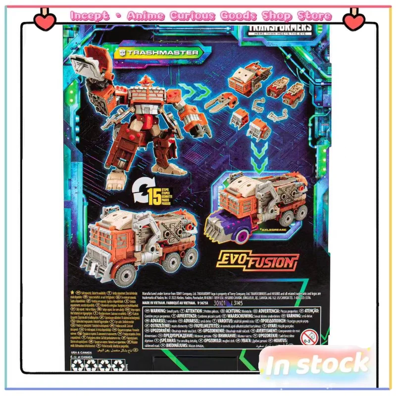 In Stock Hasbro Transformed Toys Legacy Evolution Series V-Grade Junk King Movable Robot Doll Model Toy Collection Gift
In Stock Hasbro Transformed Toys Legacy Evolution Series V-Grade Junk King Movable Robot Doll Model Toy Collection Gift
