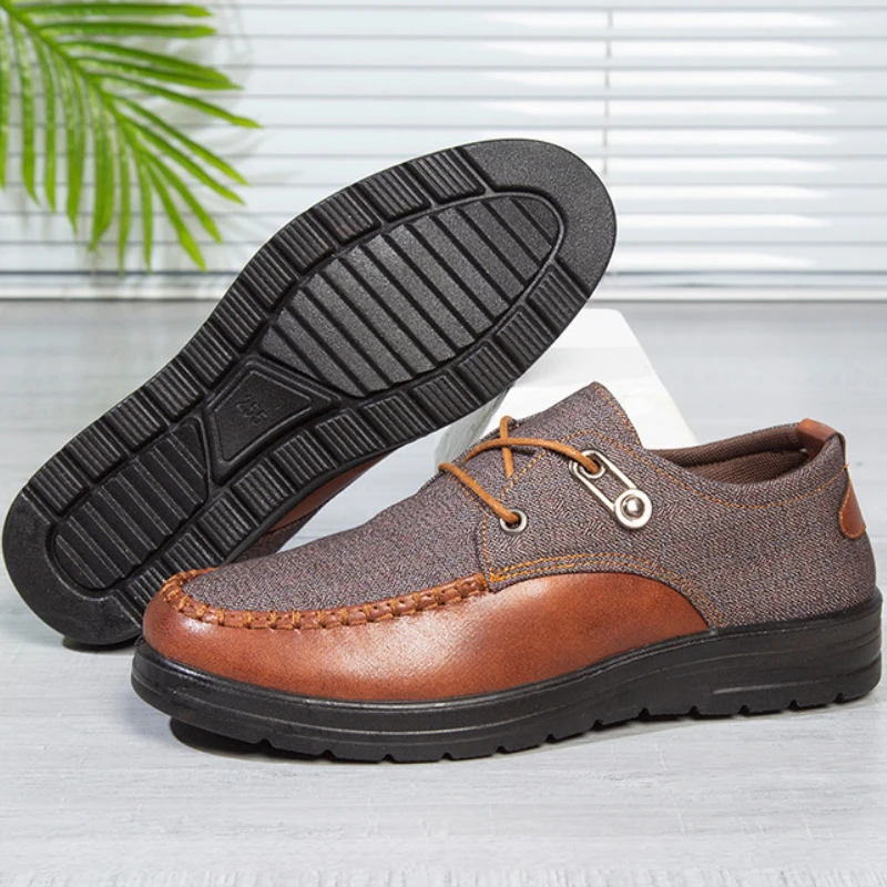 Men's Shoes Fashion Outdoor Casual Shoes Classic Breathable Canvas Shoe Lace Up Walkinh Flats Comfort Driving Shoes Men Loafers
Men's Shoes Fashion Outdoor Casual Shoes Classic Breathable Canvas Shoe Lace Up Walkinh Flats Comfort Driving Shoes Men Loafers