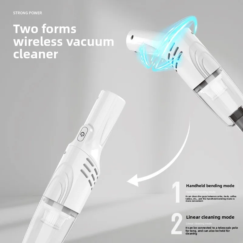 Cross-border vacuum cleaner handheld push rod wireless high suction cleaner vehicle household push rod dual-purpose vacuum
Cross-border vacuum cleaner handheld push rod wireless high suction cleaner vehicle household push rod dual-purpose vacuum