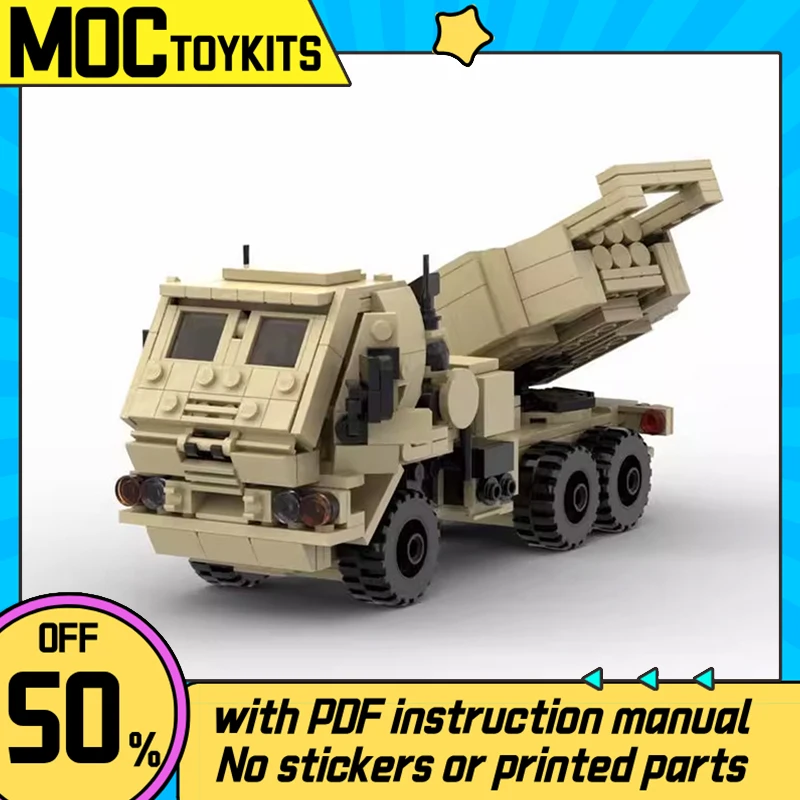 Military Series MOC Building Blocks M142 Rocket Launcher Armored Vehicle Apricot Yellow Model Assembly Puzzle Toy Set Boy Gift
Military Series MOC Building Blocks M142 Rocket Launcher Armored Vehicle Apricot Yellow Model Assembly Puzzle Toy Set Boy Gift
