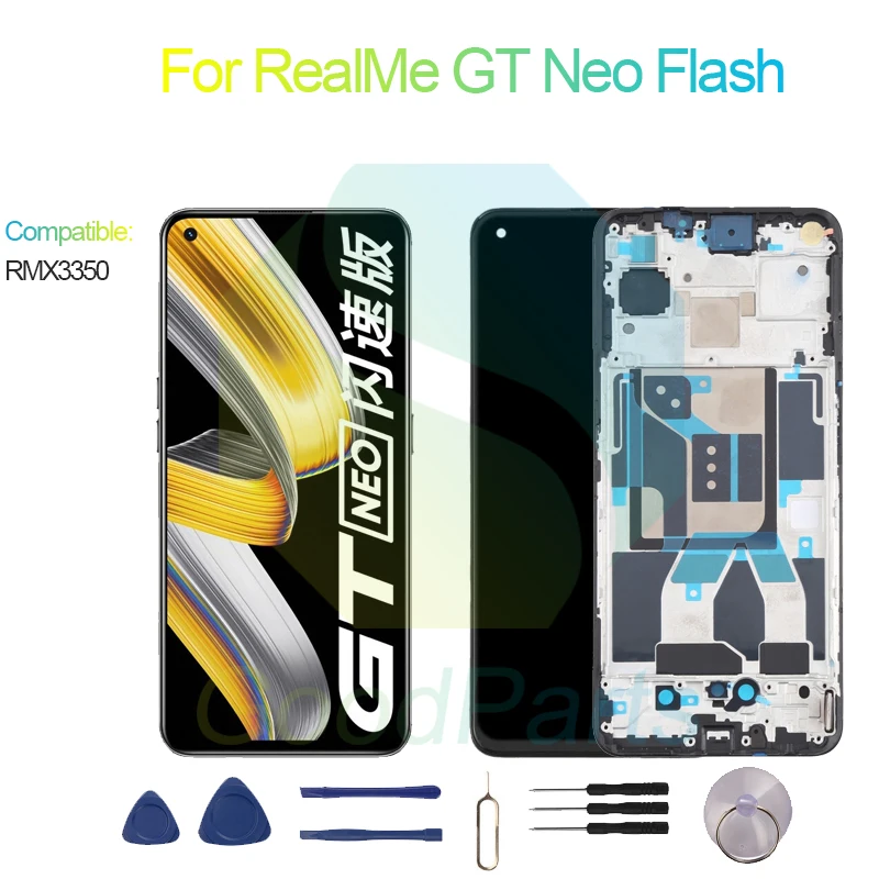 Для OPPO RealMe GT Neo Flash Screen сменный дисплей 2400*1080 RMX3350 для RealMe GT Neo Flash LCD Touch дигитайзер
Для OPPO RealMe GT Neo Flash Screen сменный дисплей 2400*1080 RMX3350 для RealMe GT Neo Flash LCD Touch дигитайзер