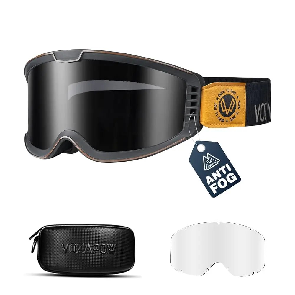 Free Shipping Dirt Bike Goggles Anti Fog with Clear & Grey Lens, OTG Motocross Goggles for Motorcycle ATV Racing Men Women
Free Shipping Dirt Bike Goggles Anti Fog with Clear & Grey Lens, OTG Motocross Goggles for Motorcycle ATV Racing Men Women