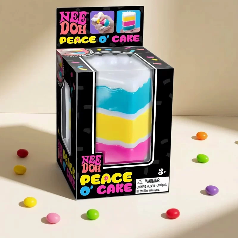 Needoh Sensory Peace O' Cake Reliever Fidget Toy Sensory Stress Anxiety Calm Down ADHD Non-toxic Squeeze Stretch for Adults Gift
Needoh Sensory Peace O' Cake Reliever Fidget Toy Sensory Stress Anxiety Calm Down ADHD Non-toxic Squeeze Stretch for Adults Gift