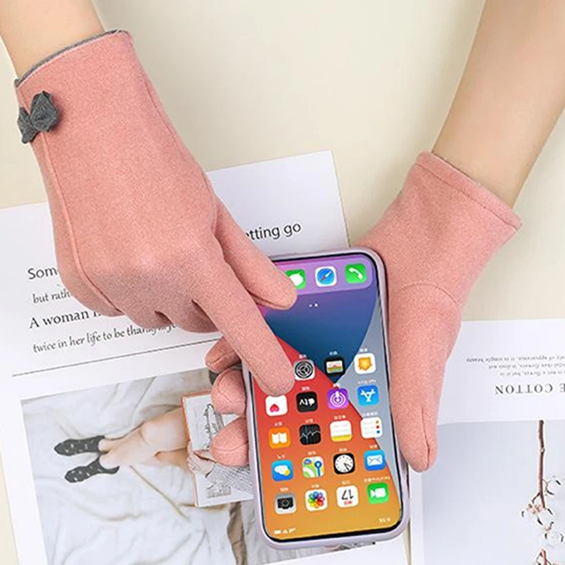 New Rabbit Velvet Touch Screen Gloves Outdoor Sports Cycling Thick Warm Gloves For Women
New Rabbit Velvet Touch Screen Gloves Outdoor Sports Cycling Thick Warm Gloves For Women