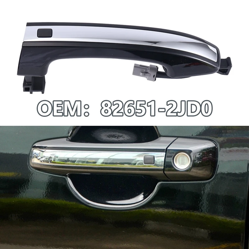 Car Front Chrome Outside Door Handle LH RH Parts For KIA Borrego Mohave 2008-2015 Exterior Door Handle Have Button 826512JD00
Car Front Chrome Outside Door Handle LH RH Parts For KIA Borrego Mohave 2008-2015 Exterior Door Handle Have Button 826512JD00