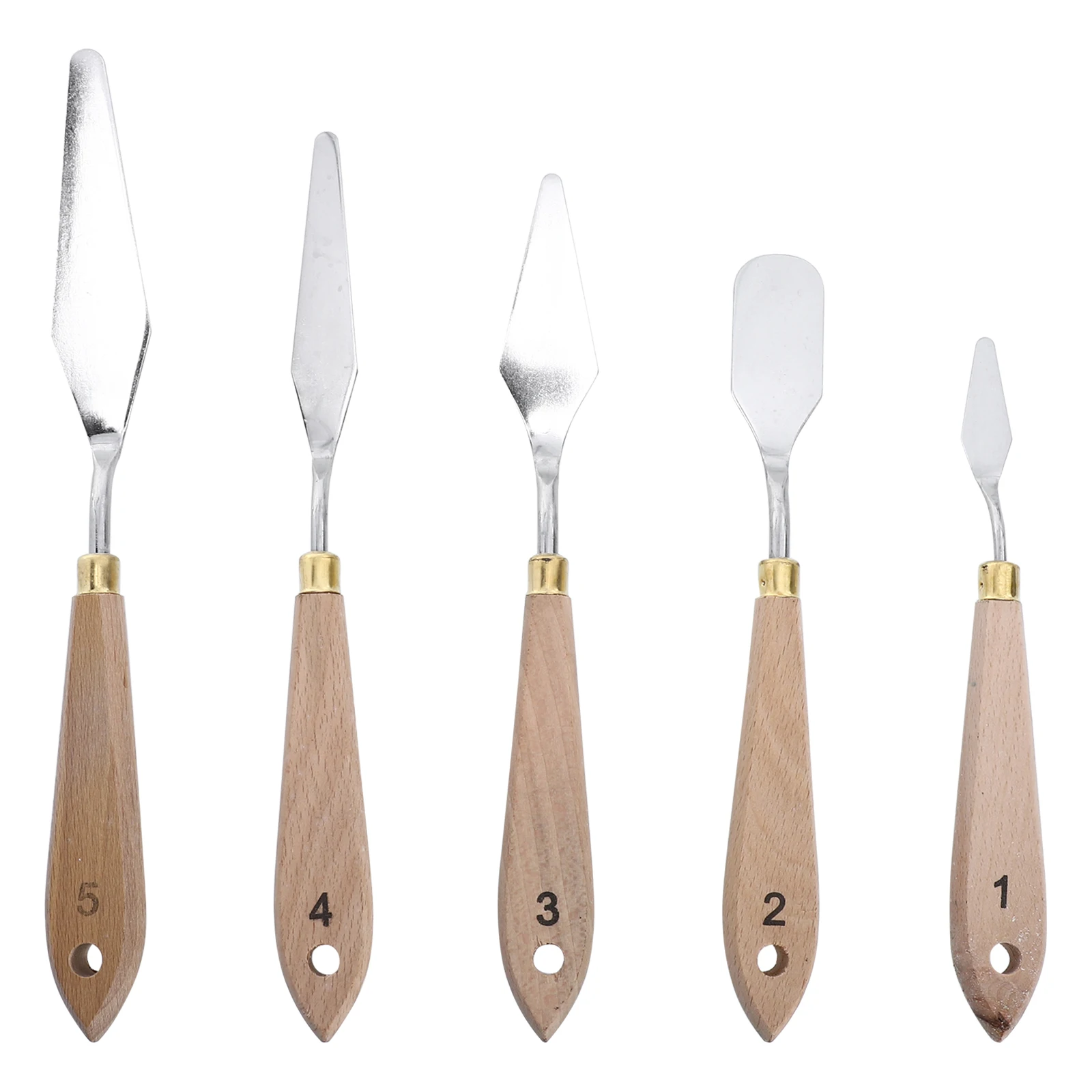 1 set Oil Painting Scrapers Stainless Spatulas Color Mixing Tools Professional Artist Supplies Canvas Acrylic Paint Tool Set
1 set Oil Painting Scrapers Stainless Spatulas Color Mixing Tools Professional Artist Supplies Canvas Acrylic Paint Tool Set