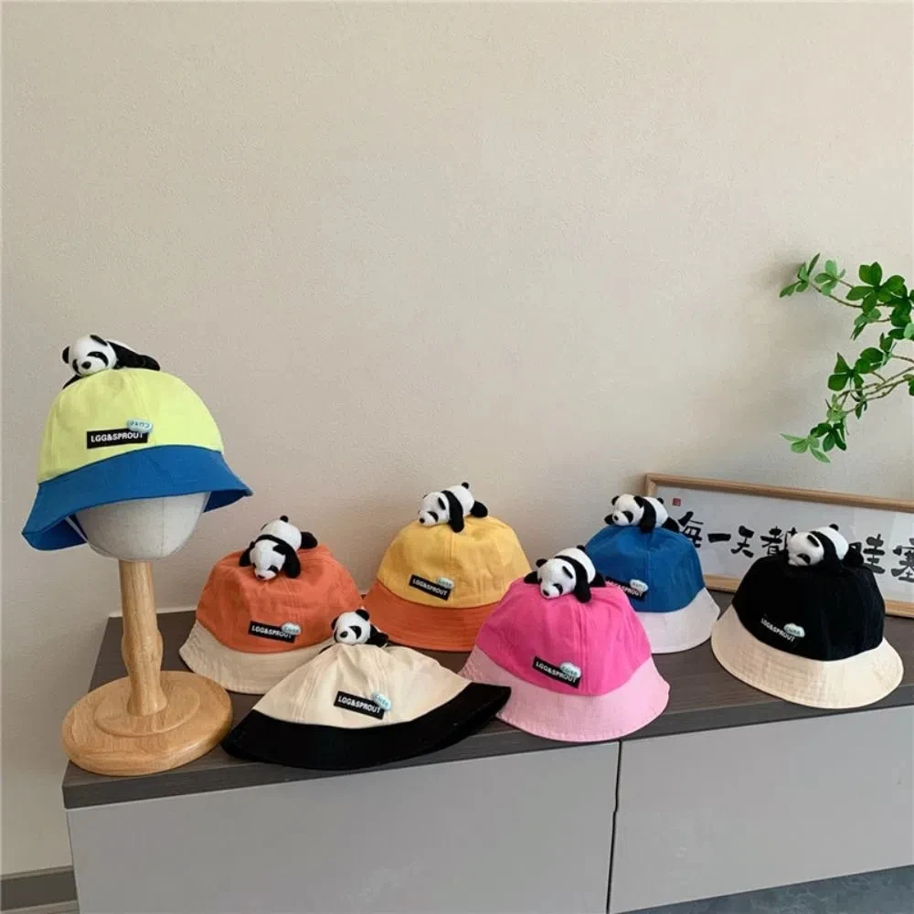 Spring Summer Cute Panda Bucket Hat Baby Boys Girls Fisherman Cap Outdoor Children Sun Hat for Kids
Spring Summer Cute Panda Bucket Hat Baby Boys Girls Fisherman Cap Outdoor Children Sun Hat for Kids