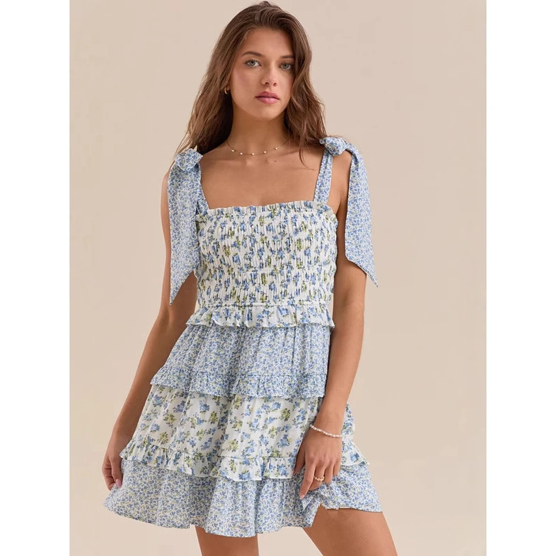 Summer 2025 New Cross-Border Backless Strapless Dress Short Skirt Print Splicing Cake Short Skirt Trendy High Waist Seven/Nin...
Summer 2025 New Cross-Border Backless Strapless Dress Short Skirt Print Splicing Cake Short Skirt Trendy High Waist Seven/Nin...