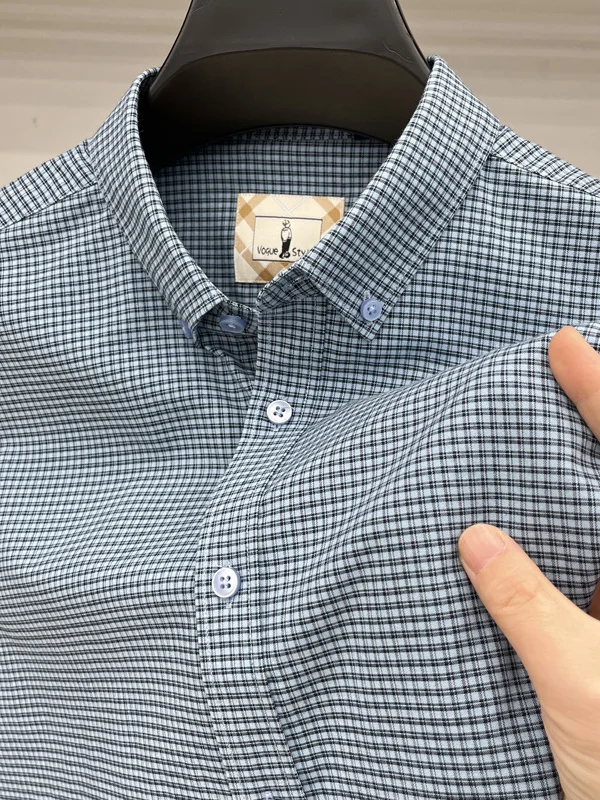 Высококачественная клетчатая длинная све Busin, повседневная одежда для мужчин среднего возраста, осенне-весенняя подставка на пуговицах, обычная длина
Высококачественная клетчатая длинная све Busin, повседневная одежда для мужчин среднего возраста, осенне-весенняя подставка на пуговицах, обычная длина